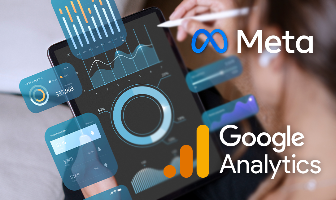 połączenie meta ads z google analytics